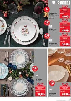 Pribor za jelo, od nehrđajućeg čelika set - Pregled kataloga iz trgovine Kaufland, vrijedi od 26.11.2025 | Stranica: 33 | Proizvodi: Set tanjura, Vino, Čaše, Pribor za jelo