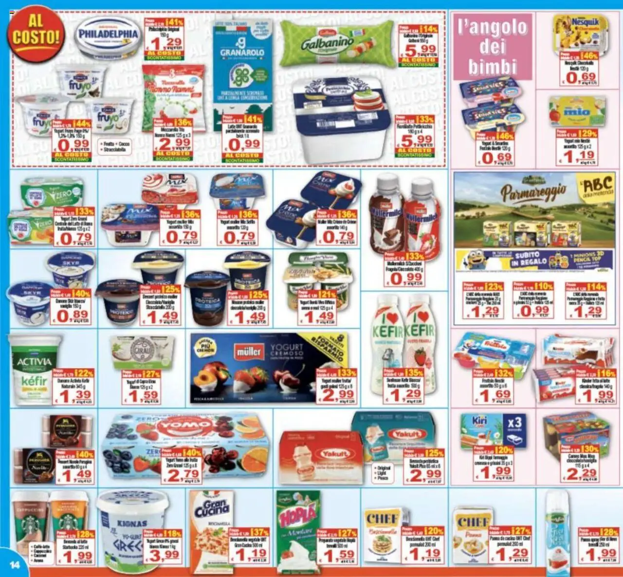 Volantino CTS del 17.09.2025 | Pagina: 14 | Prodotti: Yogurt, Top, Pesca