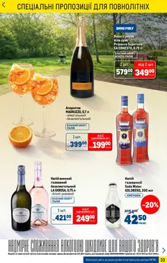 Metro акції дійснийкції з 15.04.2026 | Сторінка: 33 | Товари: Вино, Pneus, Напій