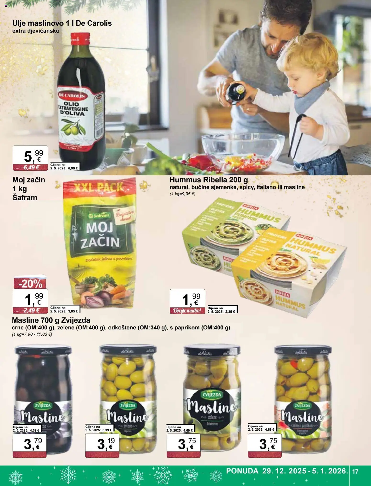 KTC katalog | vrijedi od 29.12.2025 | Stranica: 17 | Proizvodi: Ulje, Masline