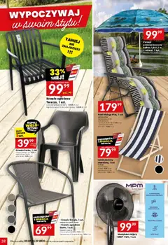 Twój Market Gazetka od 09.07.2025 | Strona: 32 | Produkty: Karta, Wentylator, Fotel, Krzesło ogrodowe