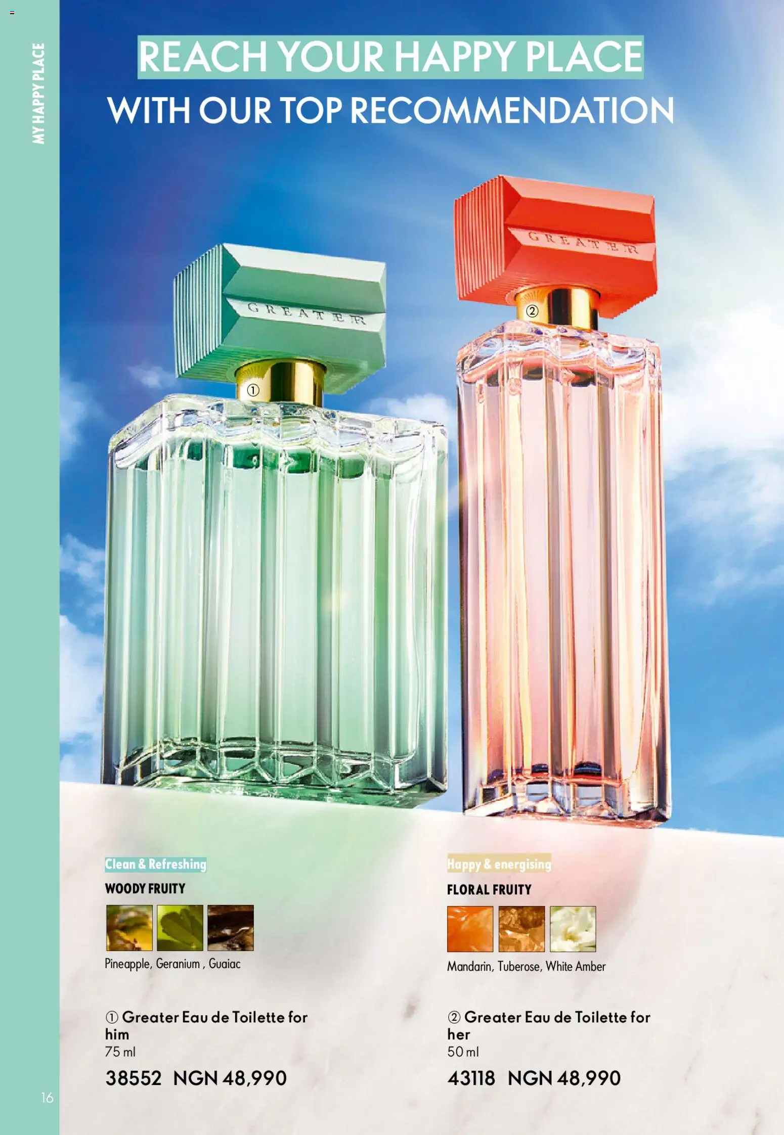 Oriflame Catalogue 2/2026 valid from 01.04.2026 | Page: 16 | Products: Eau de toilette
