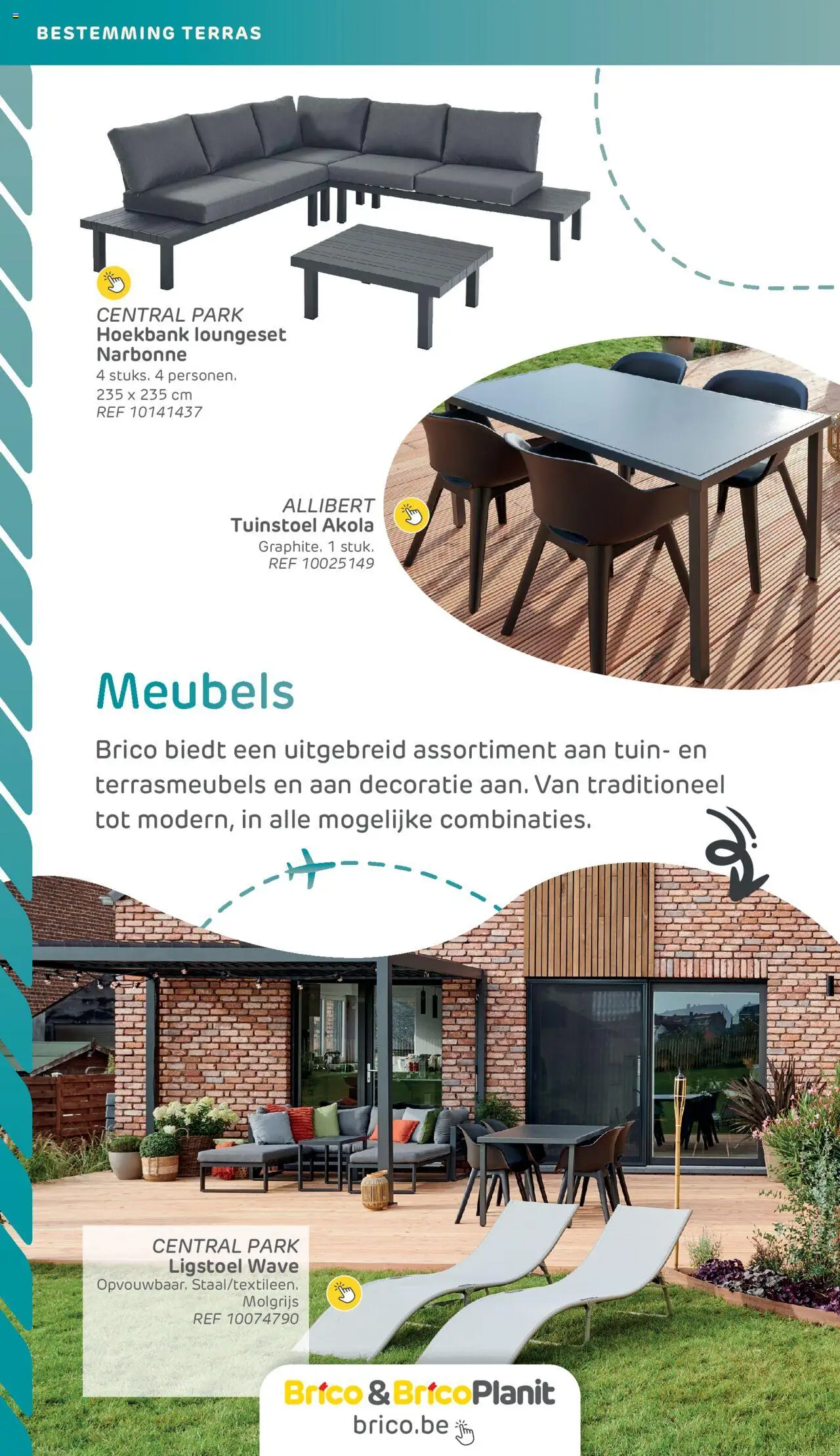  | Pagina: 14 | Producten: Ligstoel