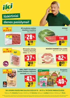 IKI leidinys galioja nuo 15.09.2025