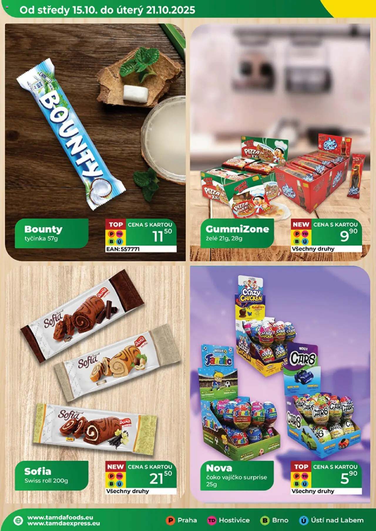 Tamda Foods leták od 15.10.2025 | Strana: 8 | Produkty: Pizza