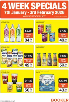 Preview of Booker Wholesale - Offers valid from 07.01.2026