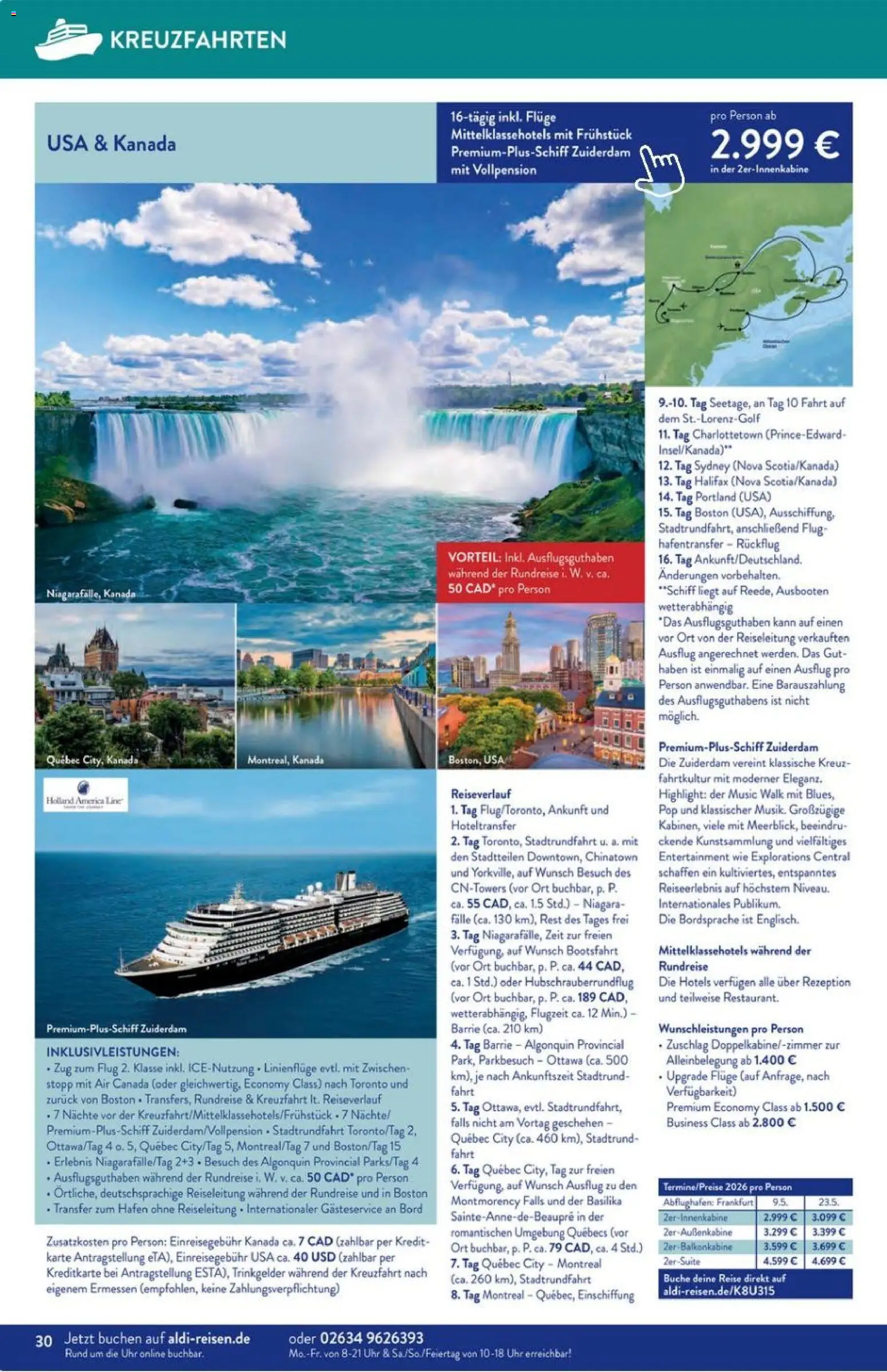 Aldi Reisen Prospekt 	 – gültig ab 01.01.2026 | Seite: 30
