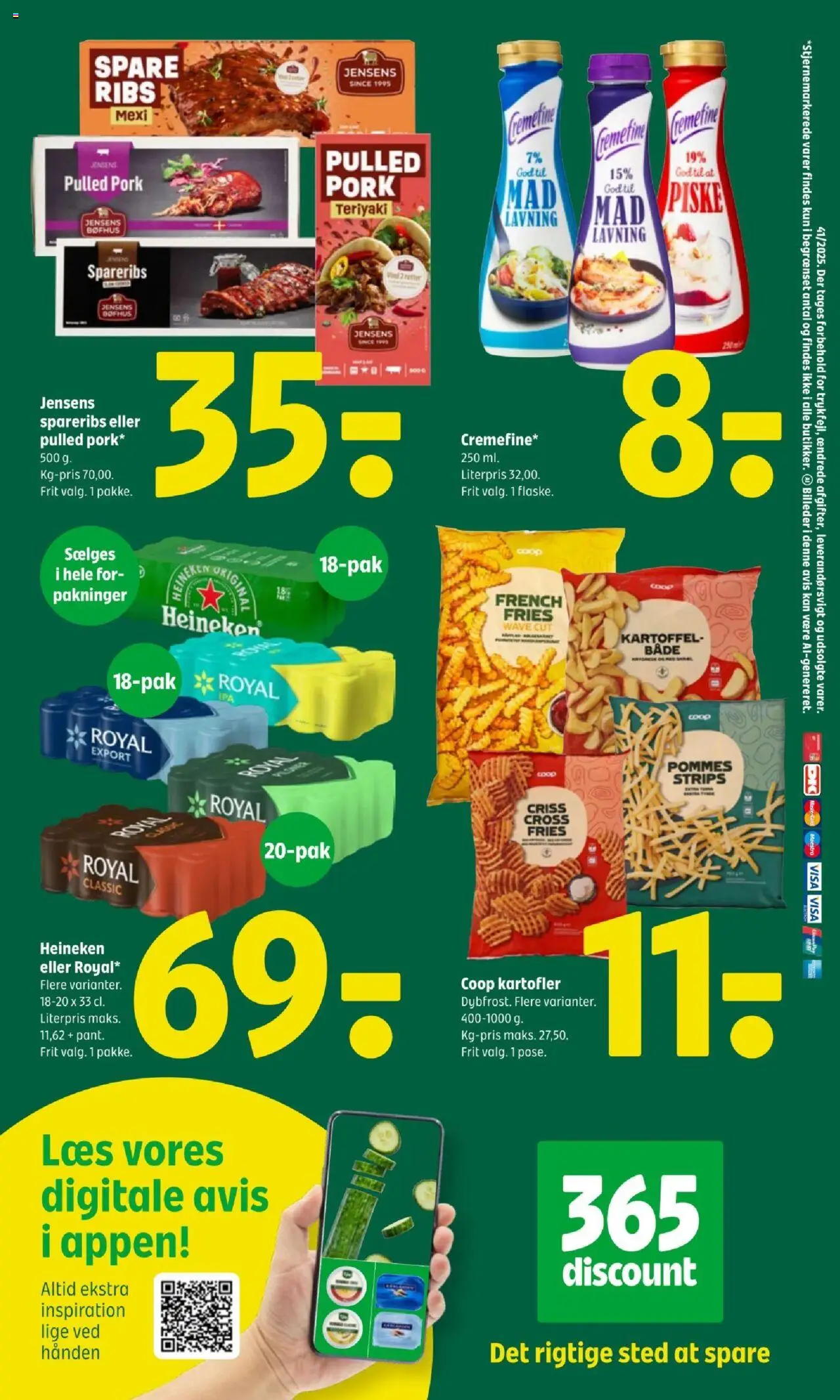 Coop 365 tilbudsavis – gyldig fra 09.10.2025 | Side: 7 | Produkter: Ribs, Kartofler, Spareribs