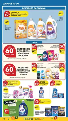 Pré-visualização Pingo Doce folheto válido de 03.03.2026 | Página: 44 | Produtos: Perfume, Sabão, Amaciador de roupa, Detergente