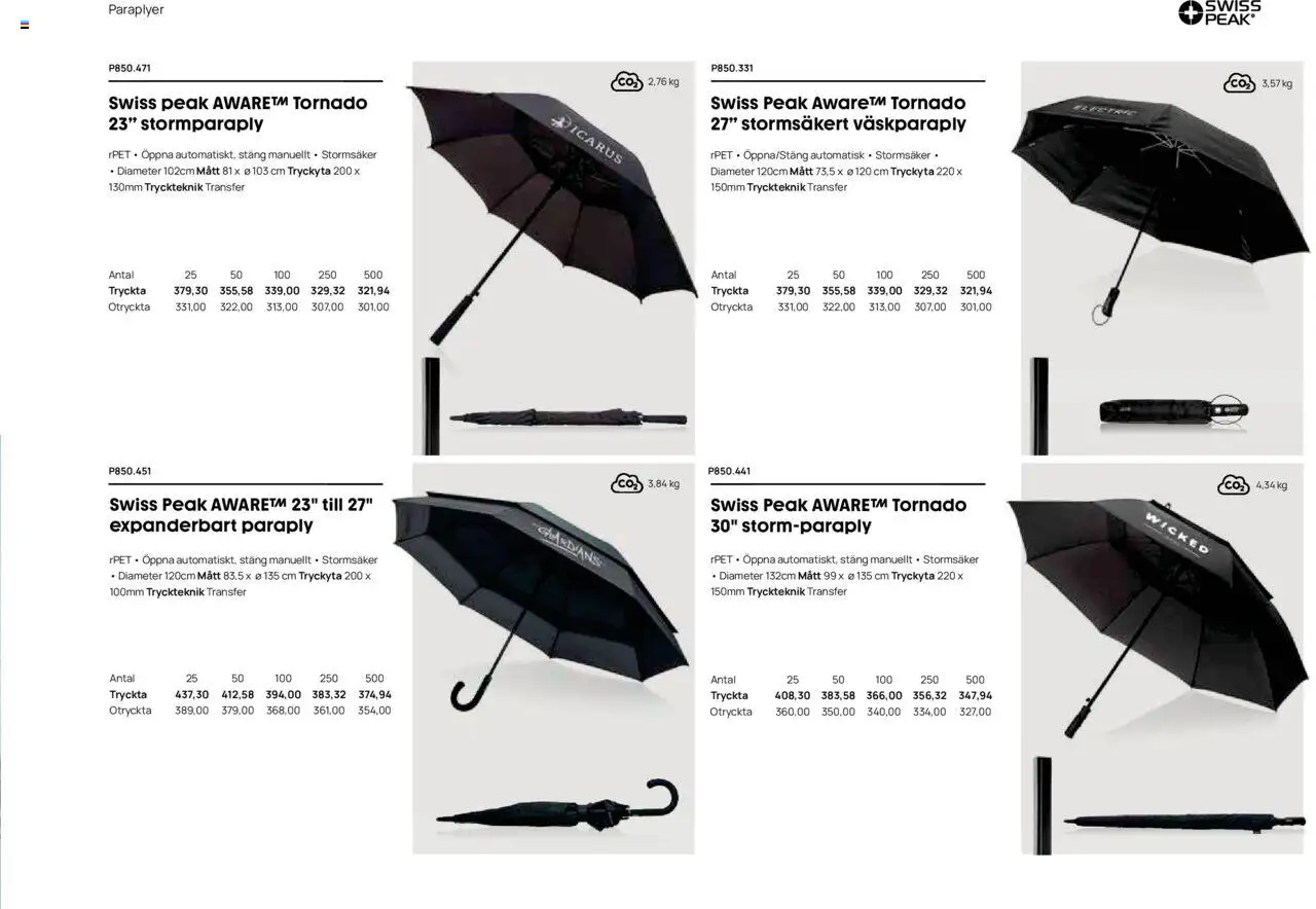 Lyreco reklamblad aktuell från 12.03.2024 | Sida: 43 | Produkter: Paraply
