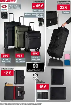 Woolworth Flugblatt ab 05.12.2025 gültig | Seite: 6 | Produkte: Reisetasche