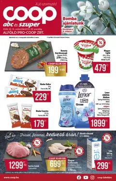 COOP - Abc & szuper / Alföld Pro-Coop Zrt. - amely érvényes a következő dátumtól: 19.02.2026