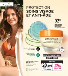 Stanhome - Prévisualisation de Crème anti-rides SPF30 40 ml, À l'acide hyaluronique pur et à l'aloe vera bio valide à partir de 01.12.2025 | Page: 80 | Produits: Crème