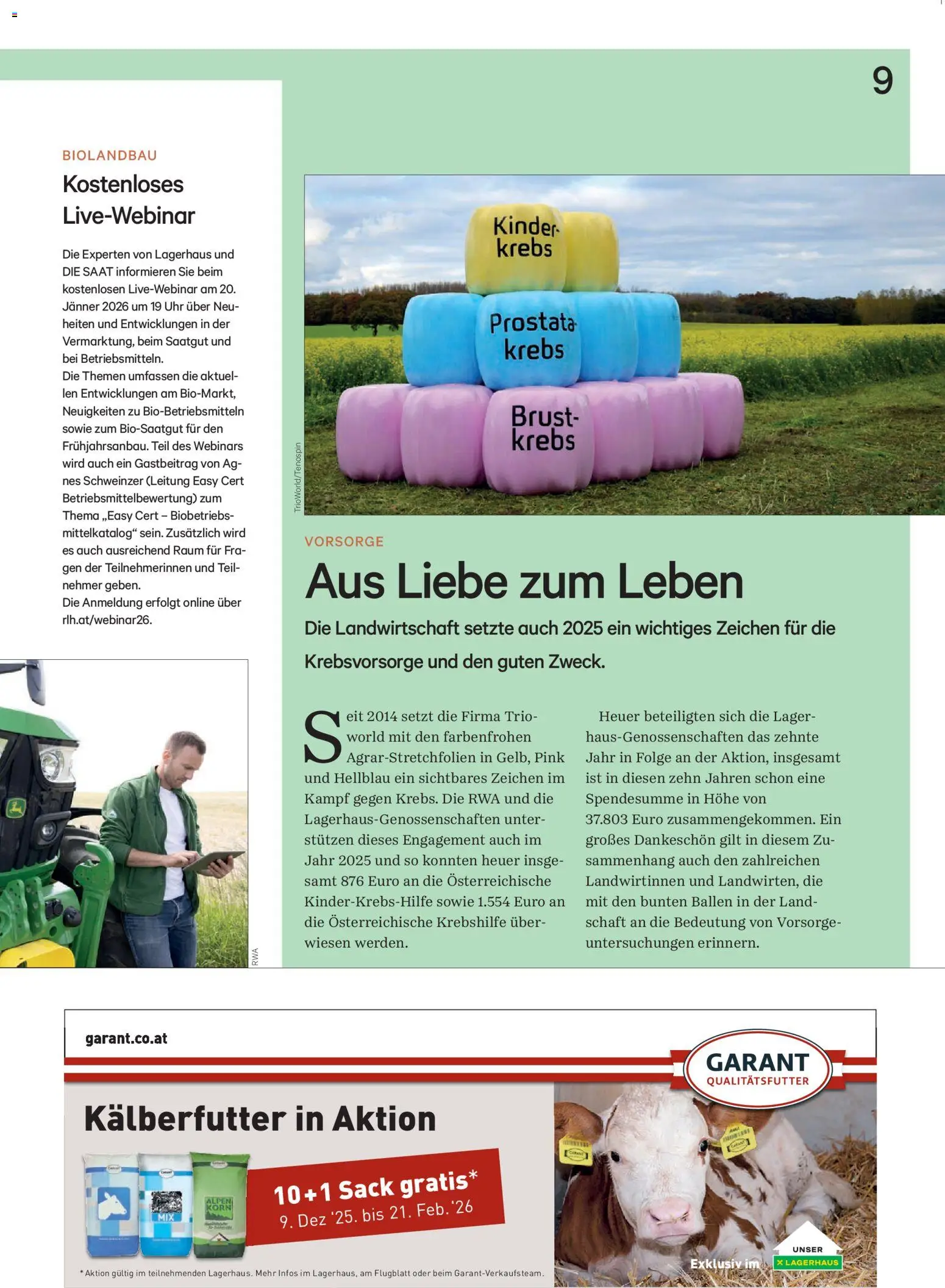 Lagerhaus Unser Land Jänner-Februar  2026 gültig ab 01.01.2026 | Seite: 9 | Produkte: Uhr