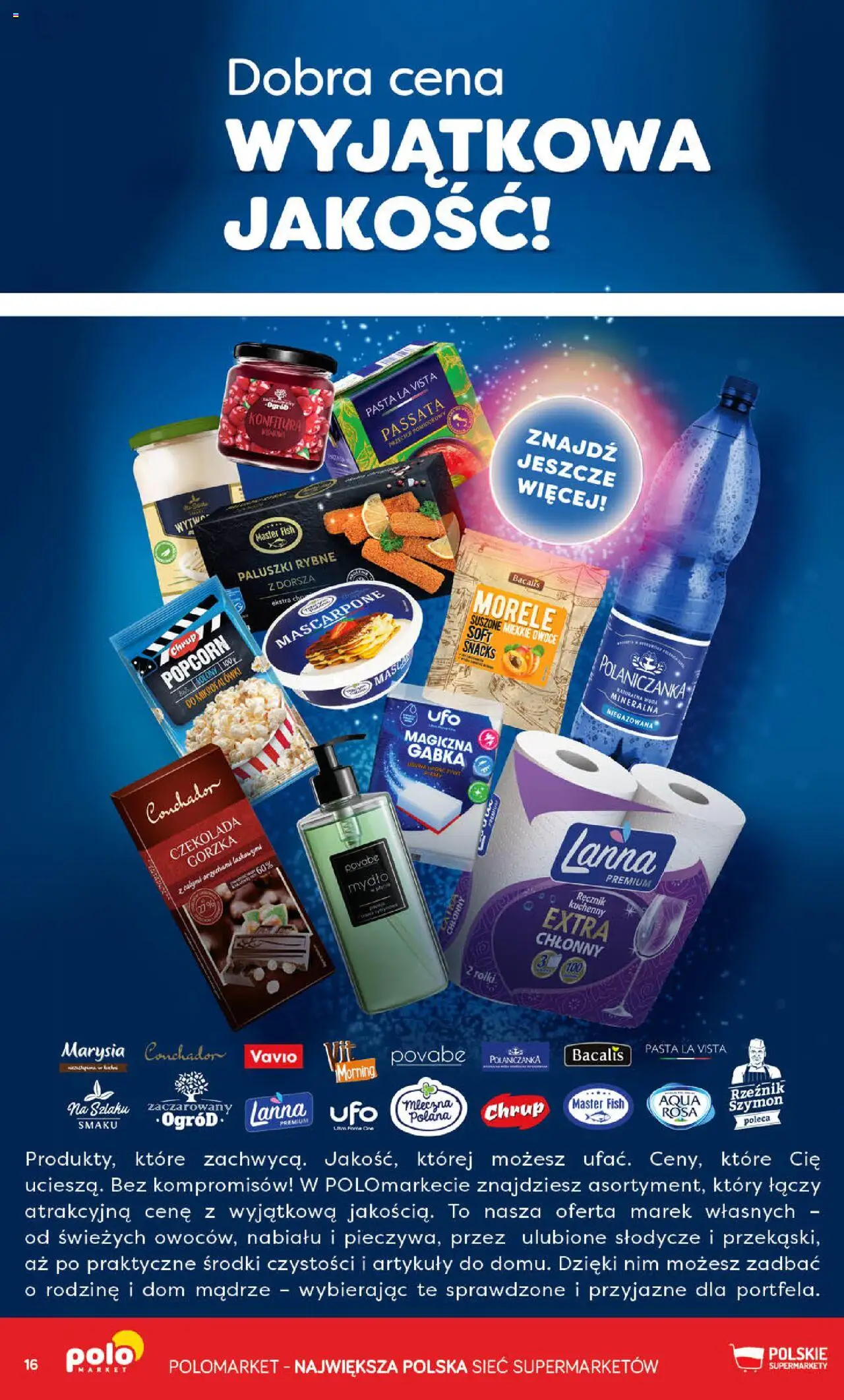 POLOmarket Gazetka od 15.10.2025 | Strona: 16 | Produkty: Czekolada gorzka, Popcorn, Mydło, Owoce