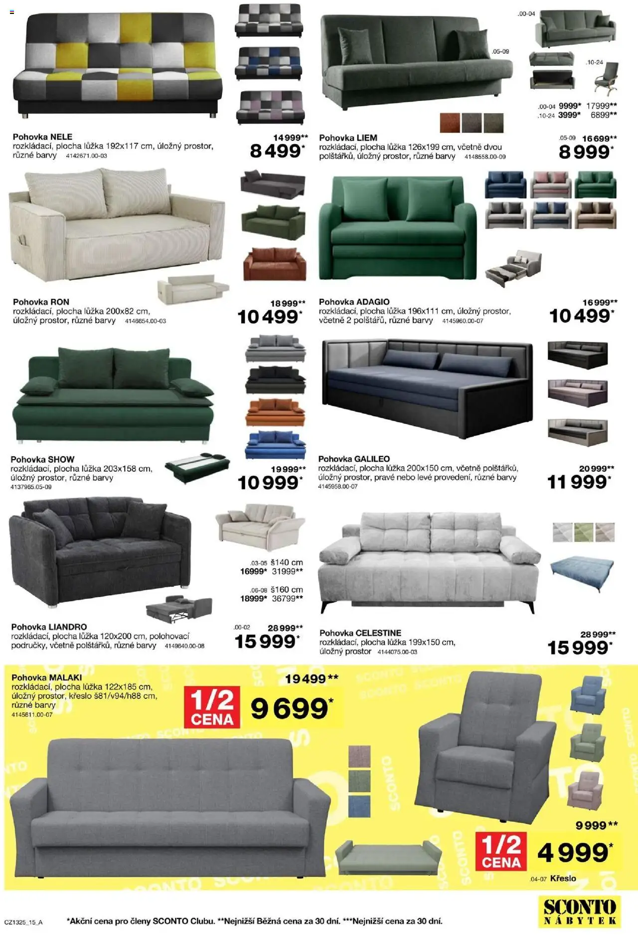 Sconto nábytek leták od 15.10.2025 | Strana: 15