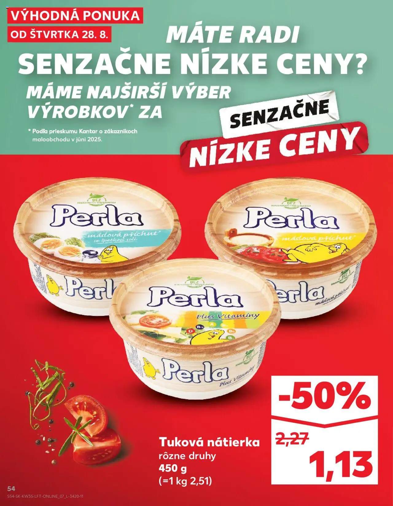 Kaufland Nové Zámky │ platný od 28.08.2025 | Strana: 54