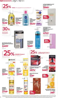Rossmann akciós ujság - amely érvényes a következő dátumtól: 28.07.2025 | Oldal: 6