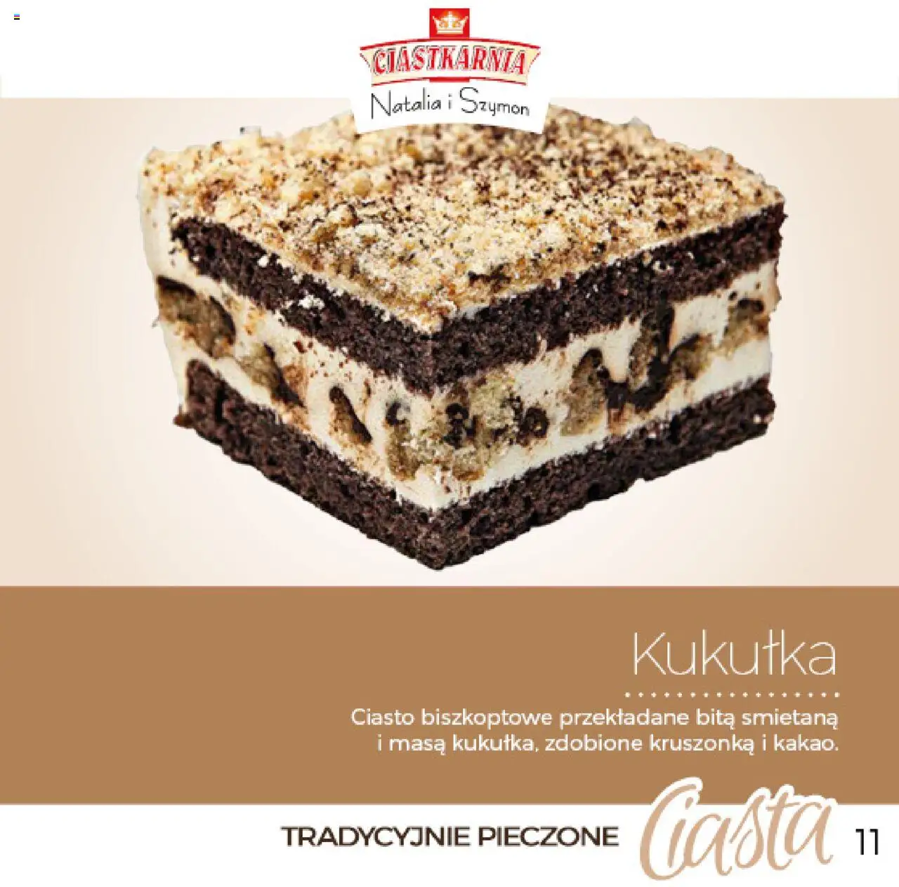 Topaz Gazetka - Ciast od 04.06.2025 | Strona: 11 | Produkty: Ciasto karmelowe, Ciasto, Krowka