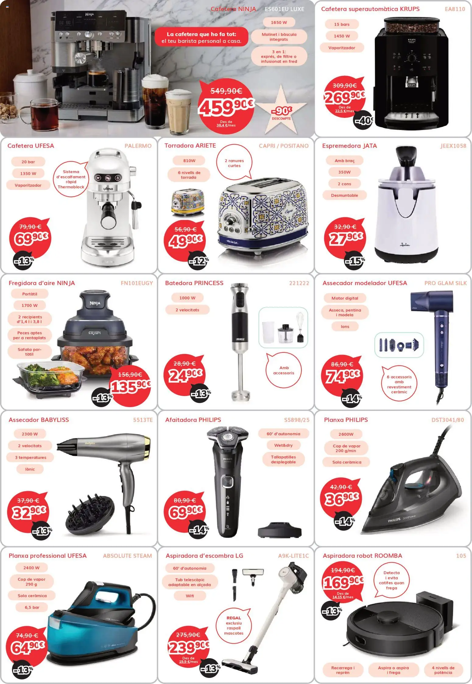 Mi Electro Black Friday Cat │ válido desde el 01.11.2025 | Página: 4 | Productos: Cafetera, Aspiradora, Robot