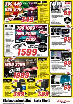 Veikon Kone-mainoslehti voimassa 05.01.2026 alkaen | Sivu: 7 | Tuotteet: Kaukosäädin, Soundbar, Kuulokkeet, Playstation