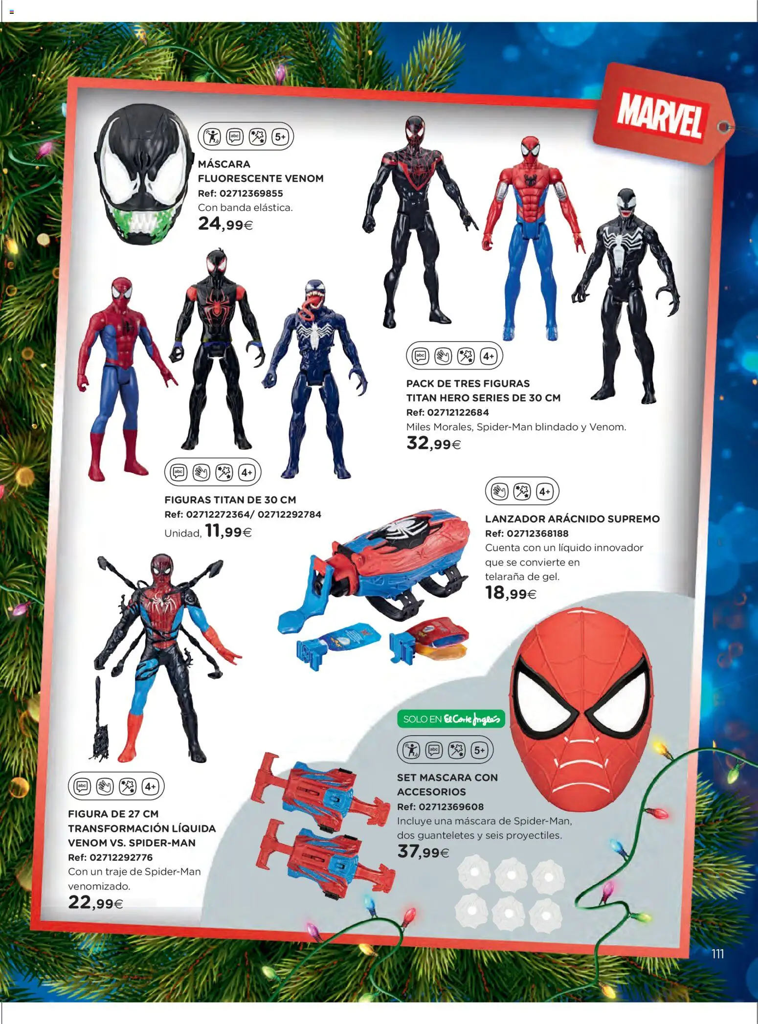 El Corte Inglés ofertas │ válido desde el 27.10.2025 | Página: 111 | Productos: Máscara, Traje