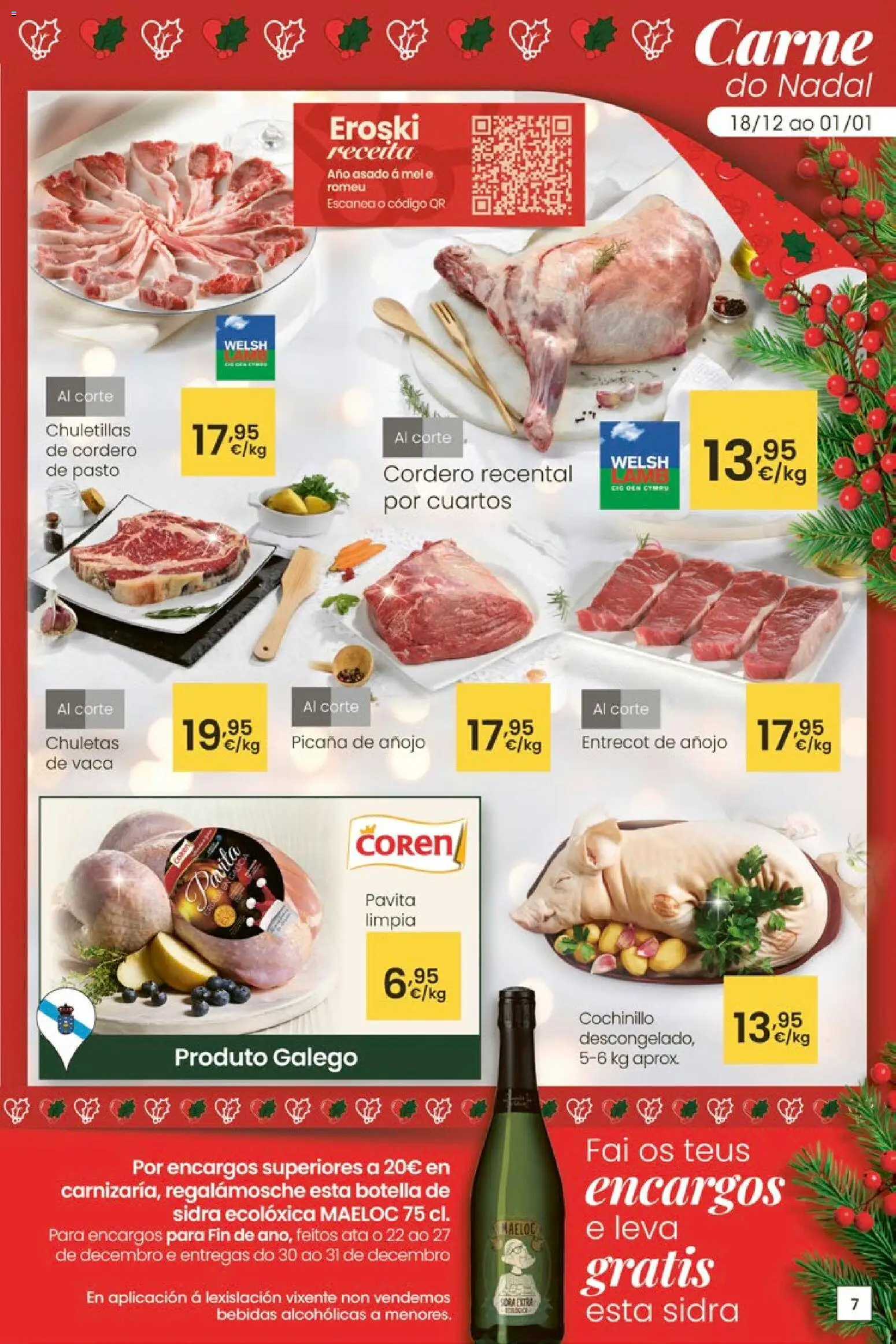 Eroski - Navidad  │ válido desde el 18.12.2025 | Página: 7 | Productos: Φίλτρο καφέ