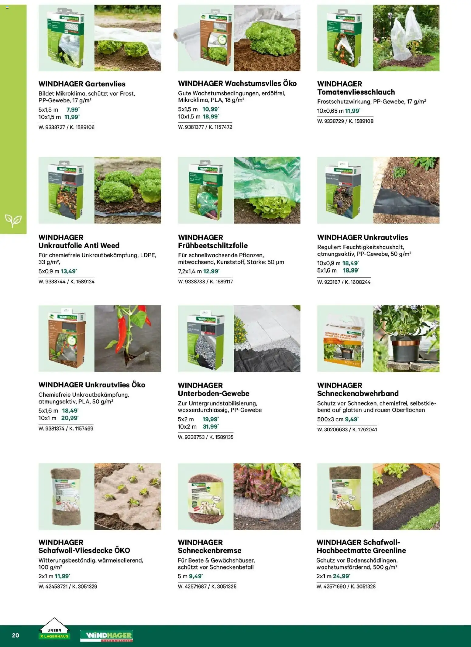 Lagerhaus Garten & Freizeit Katalog 2026 gültig ab 01.03.2026 | Seite: 20