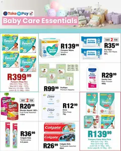 Take n Pay specials catalogue – valid from 27.10.2025 | Page: 15 | Products: Powder, Soap, Toothpaste, Nappies
