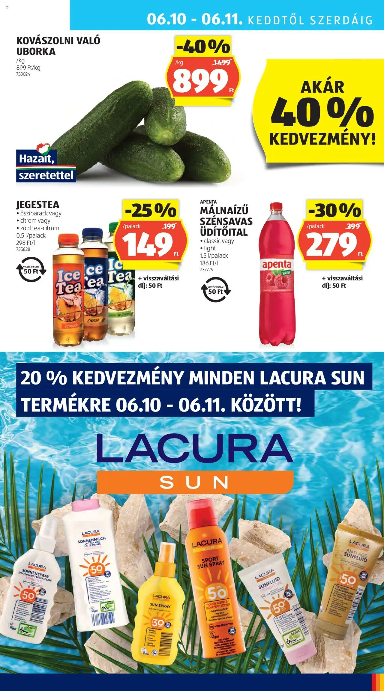 Aldi akciós ujság - amely érvényes a következő dátumtól: 05.06.2025 | Oldal: 31 | Termékek: Őszibarack, Kovászolni való uborka, Uborka, Citrom