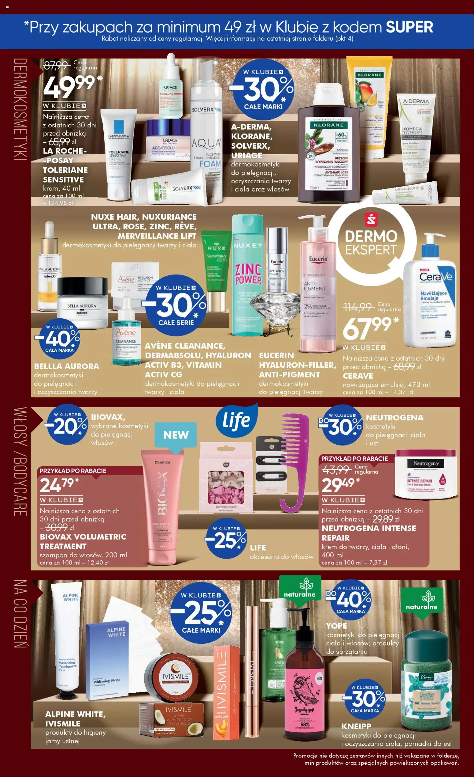 Super-pharm Gazetka od 27.12.2025 | Strona: 6 | Produkty: Jagody, Kosmetyki, Szampon, Body