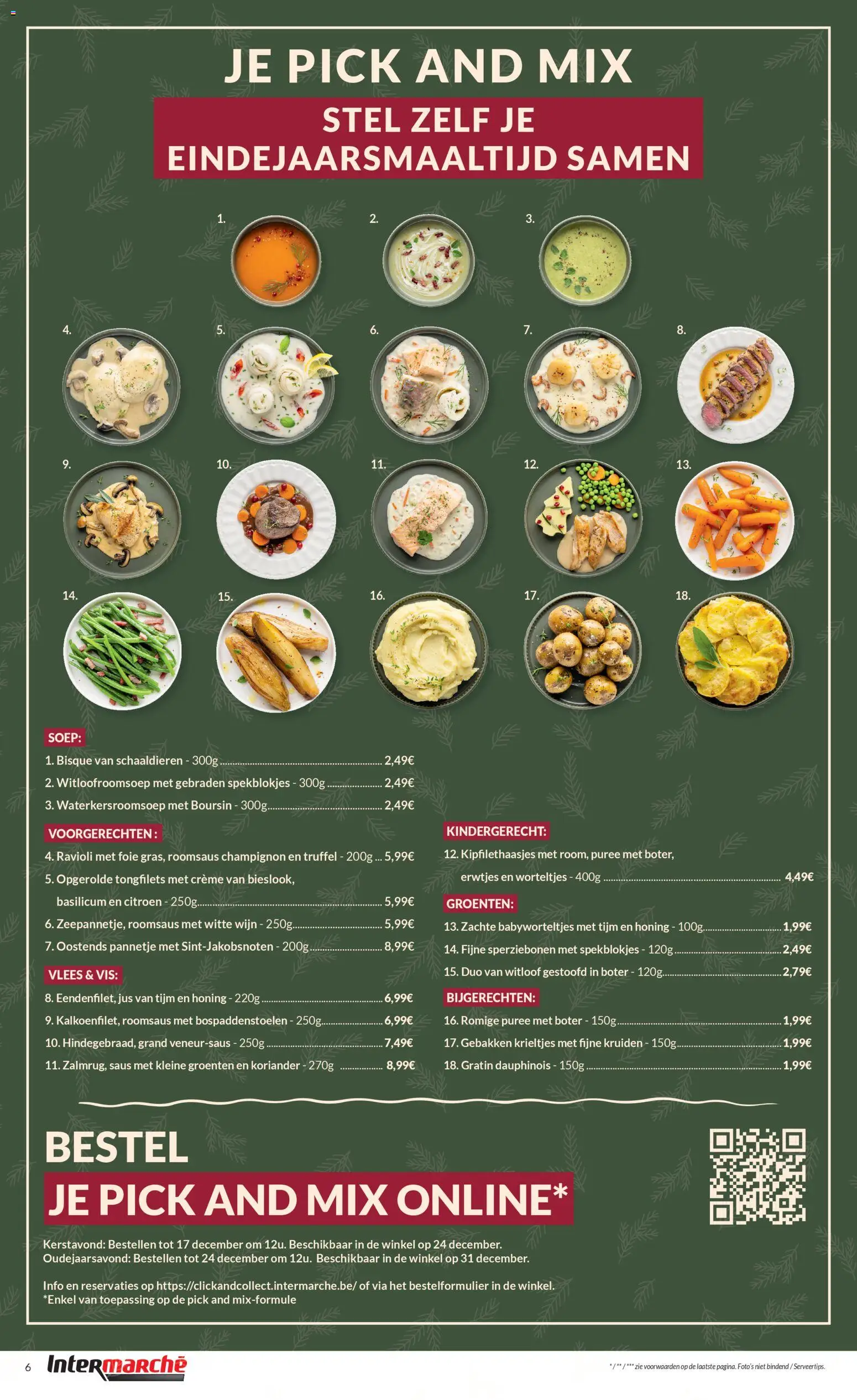 {H1} | Pagina: 6 | Producten: Groenten, Citroen, Champignon, Boter