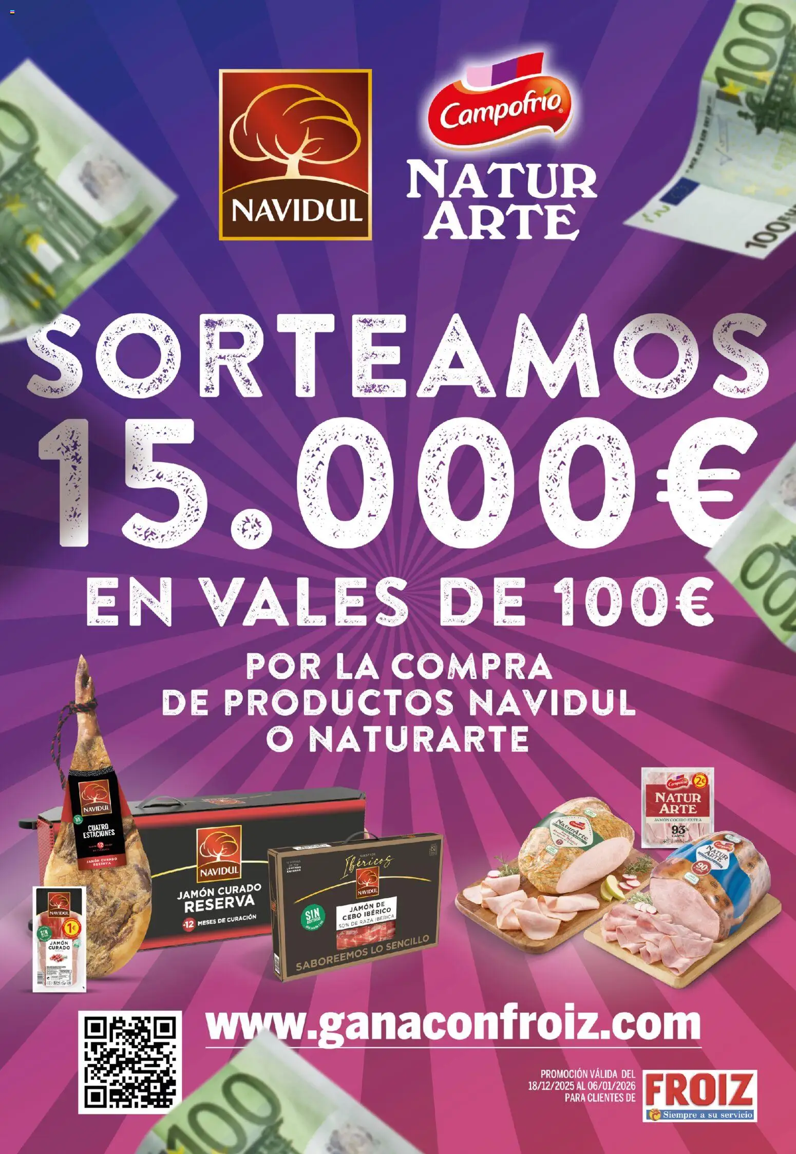 Froiz Oferta semanal │ válido desde el 22.12.2025 | Página: 4 | Productos: Jamón