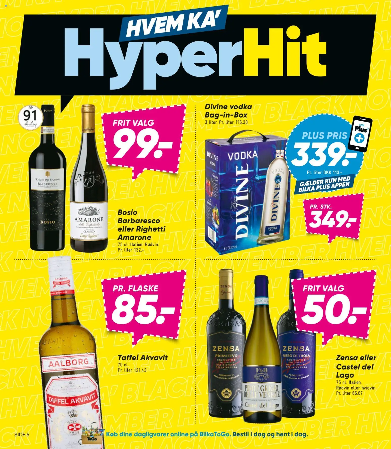 Bilka tilbudsavis – gyldig fra 07.11.2025 | Side: 6 | Produkter: Vodka