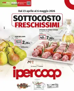 Anteprima del volantino Ipercoop volantino Cuorgnè valido a partire dal 23.04.2026