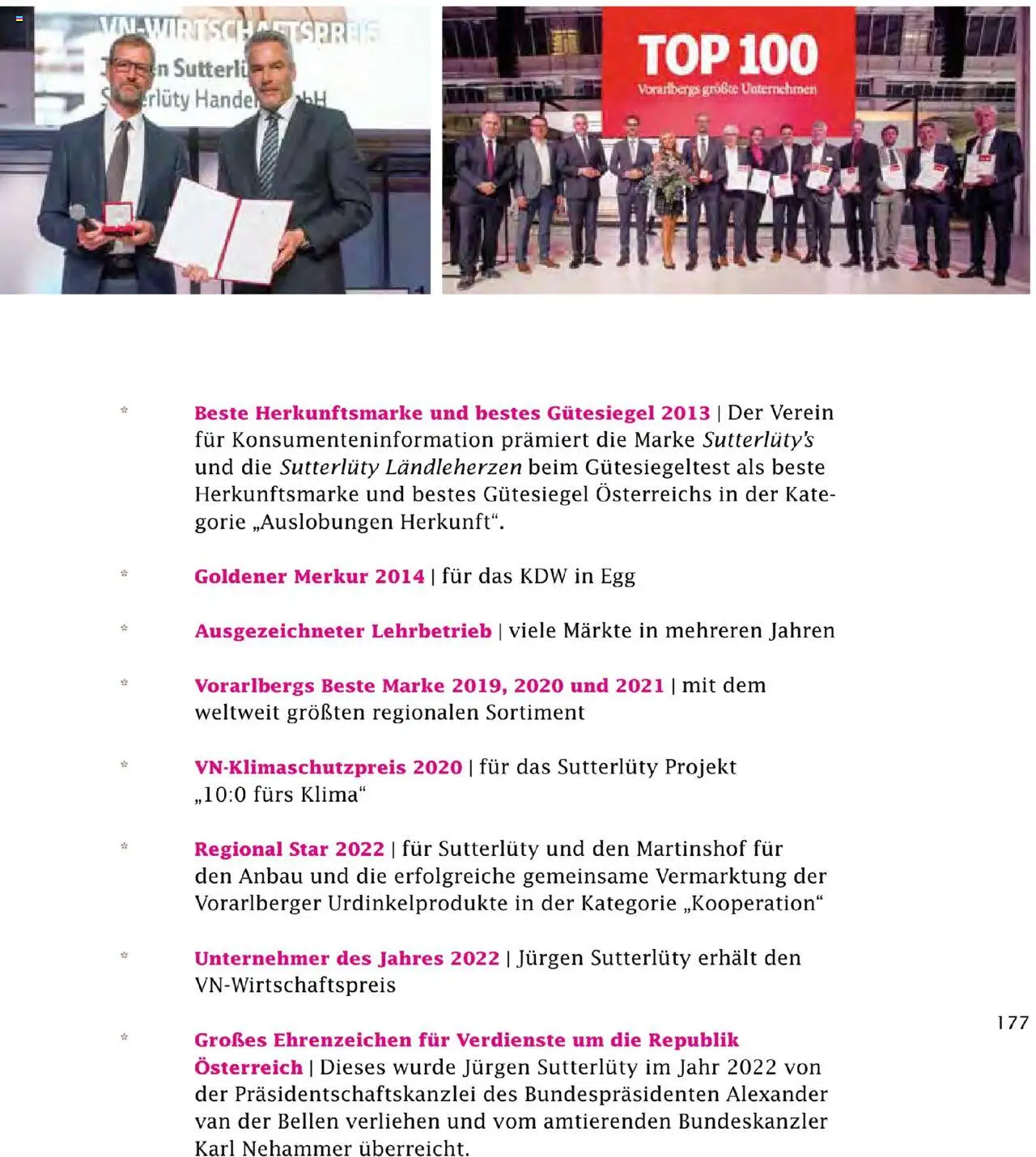 Sutterlüty Unsere Chronik gültig ab 01.08.2025 | Seite: 177