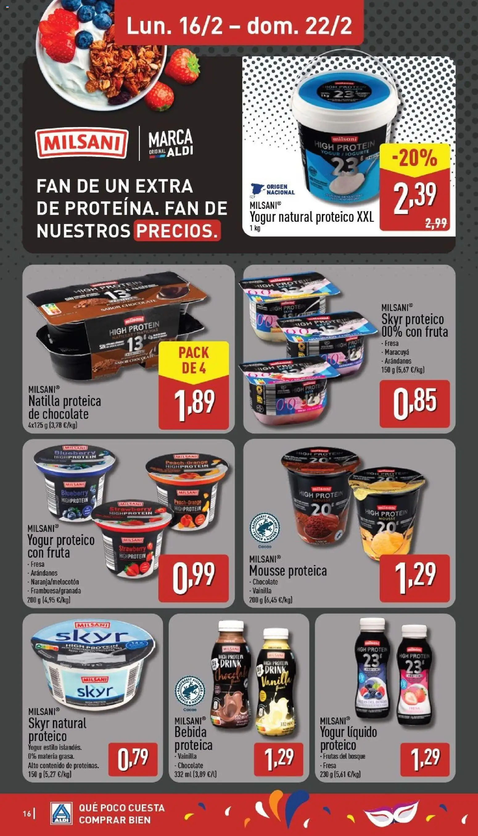 Aldi folleto Canarias │ válido desde el 16.02.2026 | Página: 16