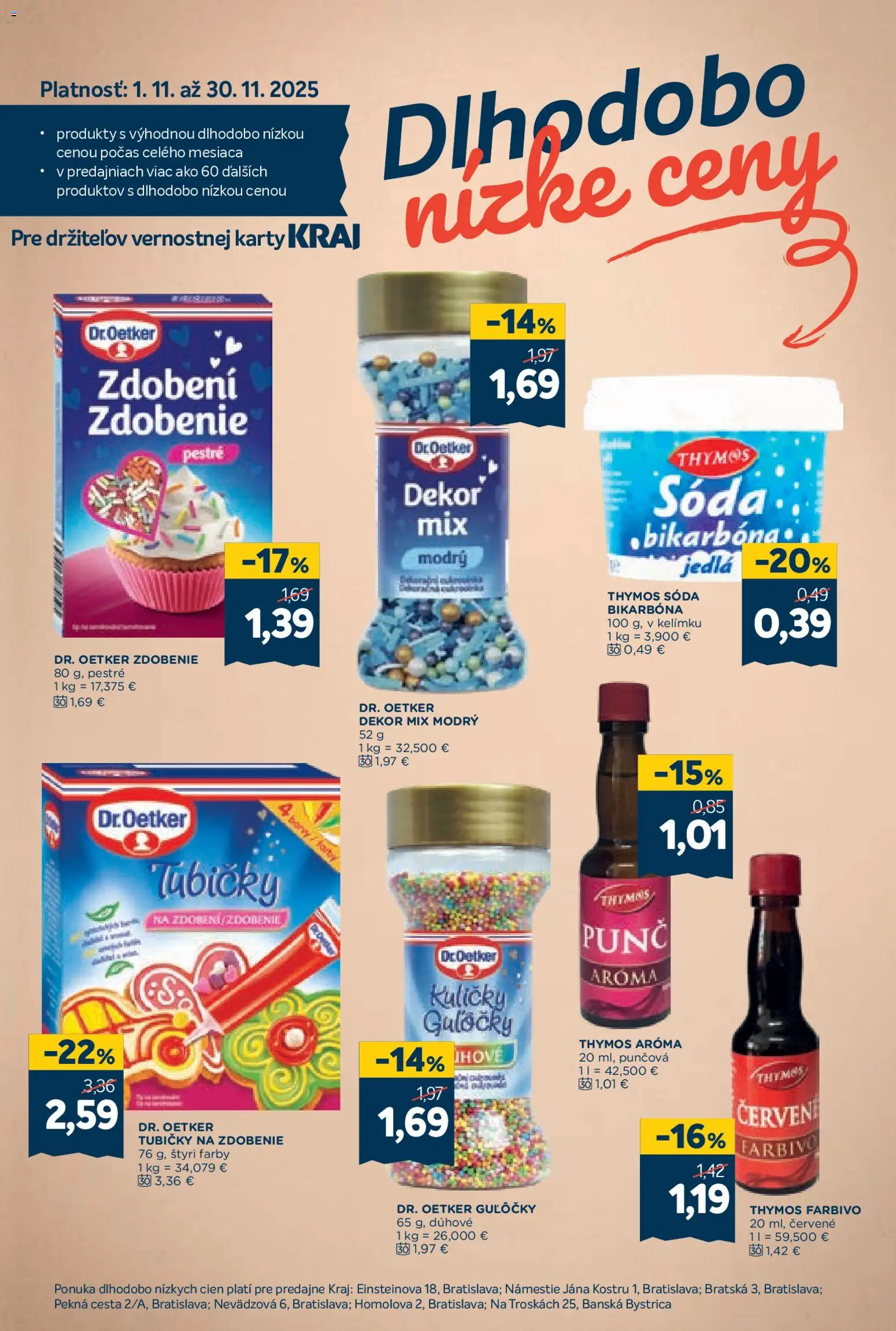 Nové Kraj akcie – leták je platný od 13.11.2025 | Strana: 13