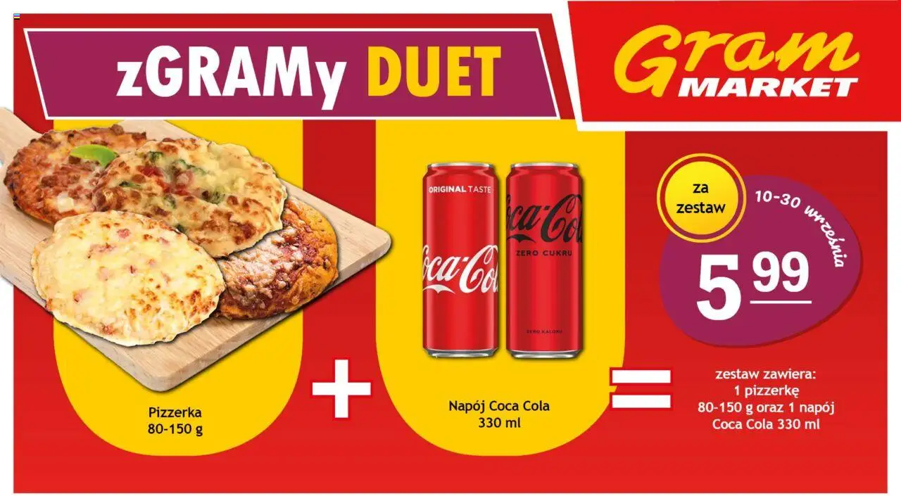 Gram Market Gazetka - Niesłychanie Niskie Ceny od 10.09.2025 | Strona: 10 | Produkty: Coca cola