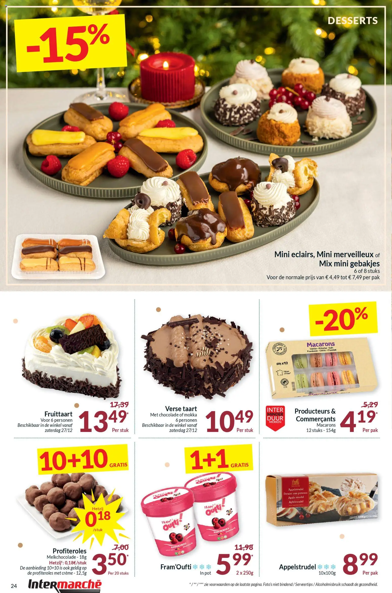 {H1} | Pagina: 24 | Producten: Taart, Crème, Pot, Chocolade