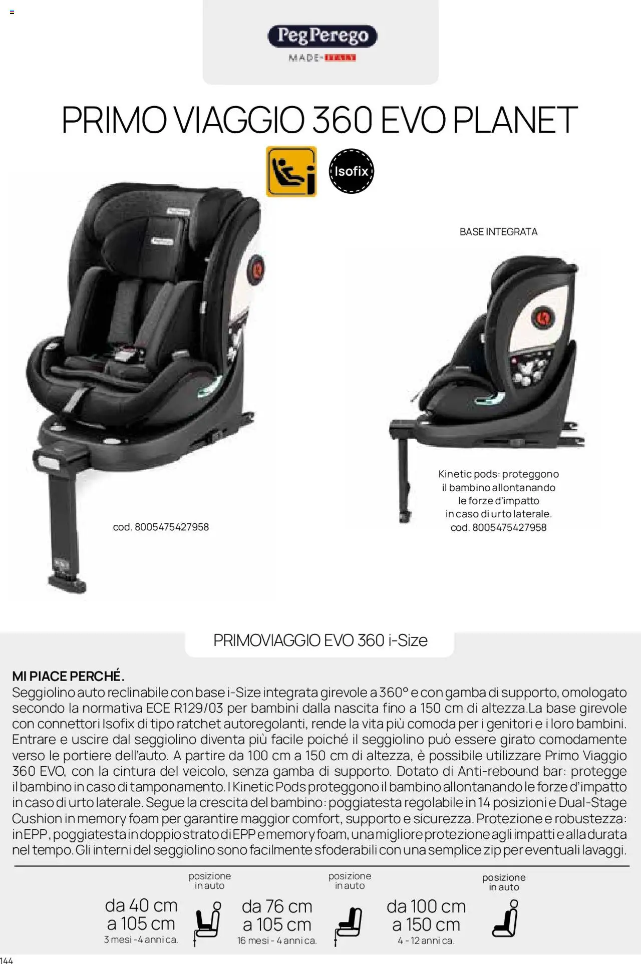 Volantino Prenatal del 01.01.2025 | Pagina: 23 | Prodotti: Cintura, Seggiolino