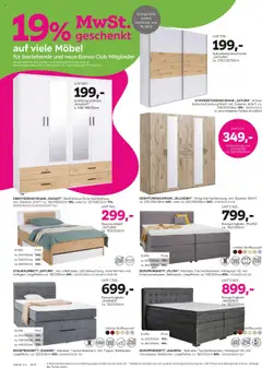 Mömax Prospekt 	 - gültig ab dem 11.08.2025 | Seite: 10 | Produkte: Matratze, Schwebetürenschrank, Drehtürenschrank, Boxspringbett