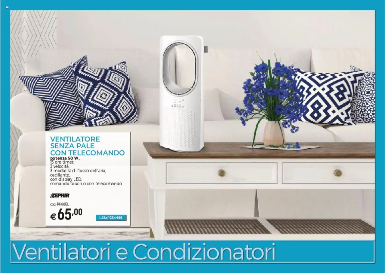 Volantino Brico OK del 03.03.2025 | Pagina: 1 | Prodotti: Ventilatore, Telecomando