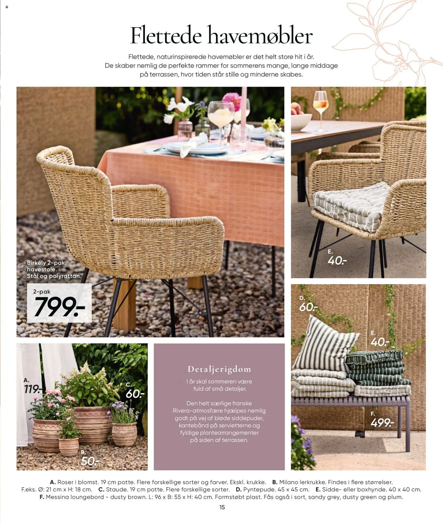 Bilka tilbudsavis – gyldig fra 17.04.2026 | Side: 21 | Produkter: Rammer, Havemøbler