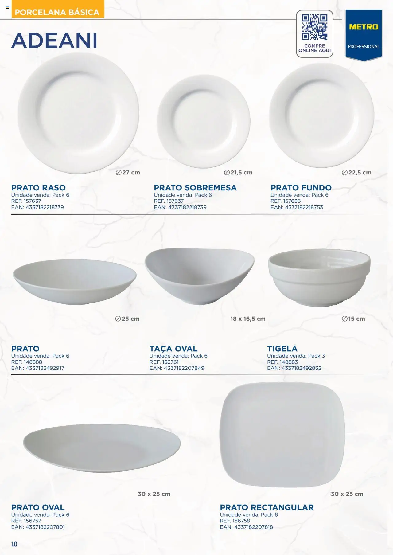 Makro Catálogo Serviço de Mesa │ válido de 01.08.2024 | Página: 10 | Produtos: Tigela