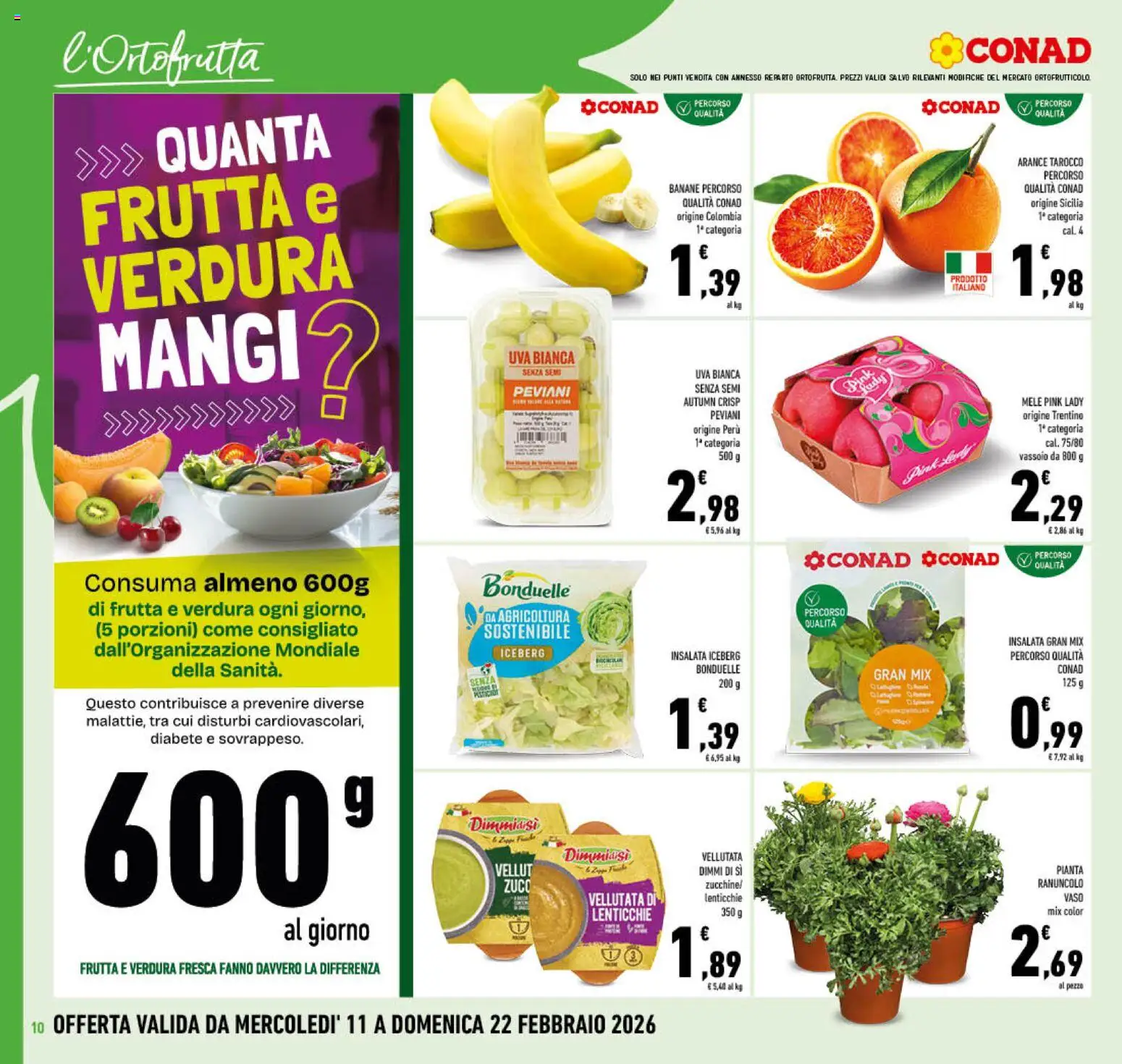 Volantino Conad del 11.02.2026 | Pagina: 10