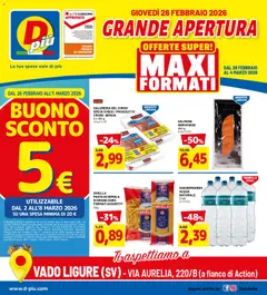 Anteprima del volantino D Più volantino - Vado Ligure valido a partire dal 26.02.2026