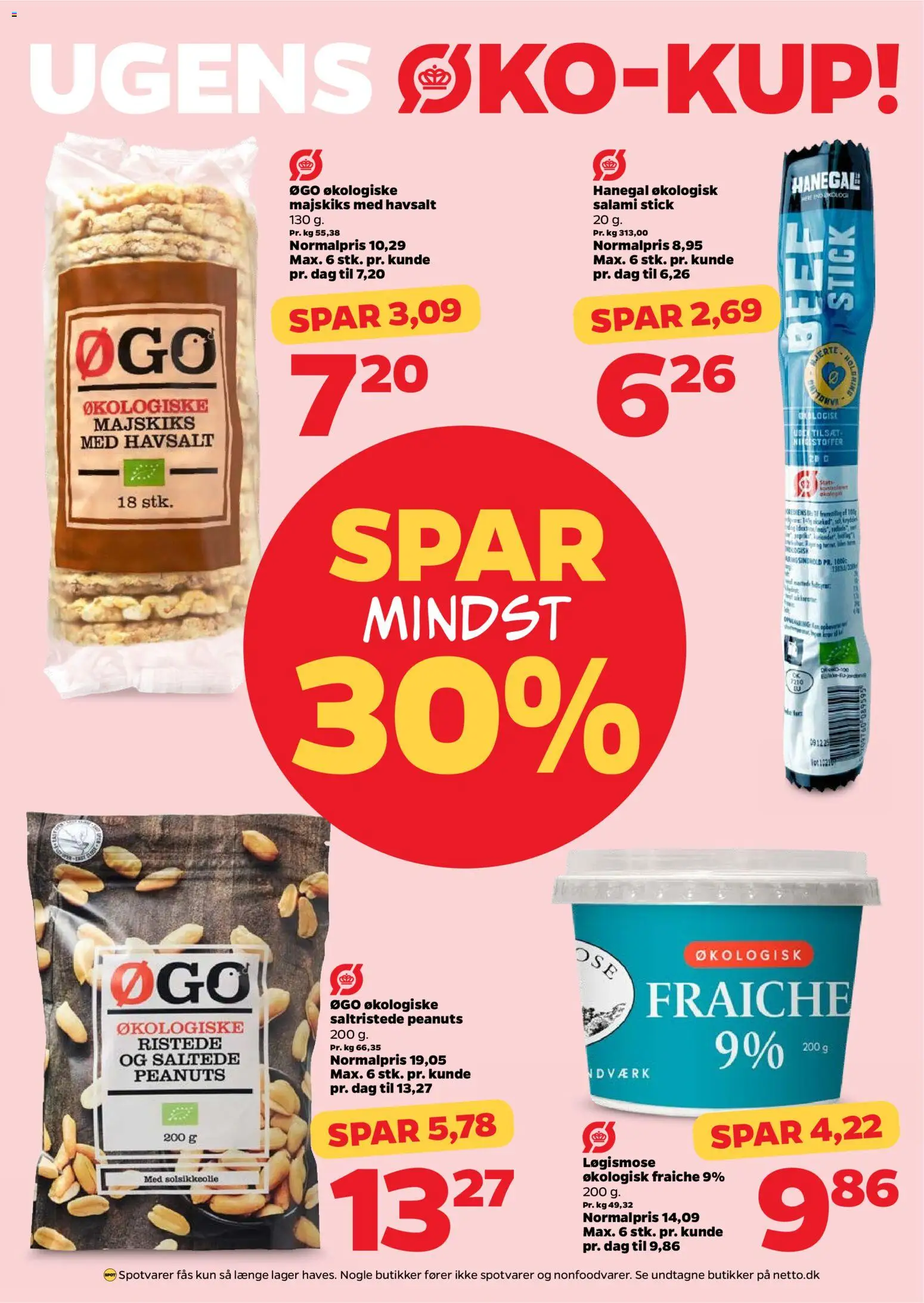 Netto tilbudsavis – gyldig fra 31.01.2026 | Side: 9 | Produkter: Salami, Peanuts