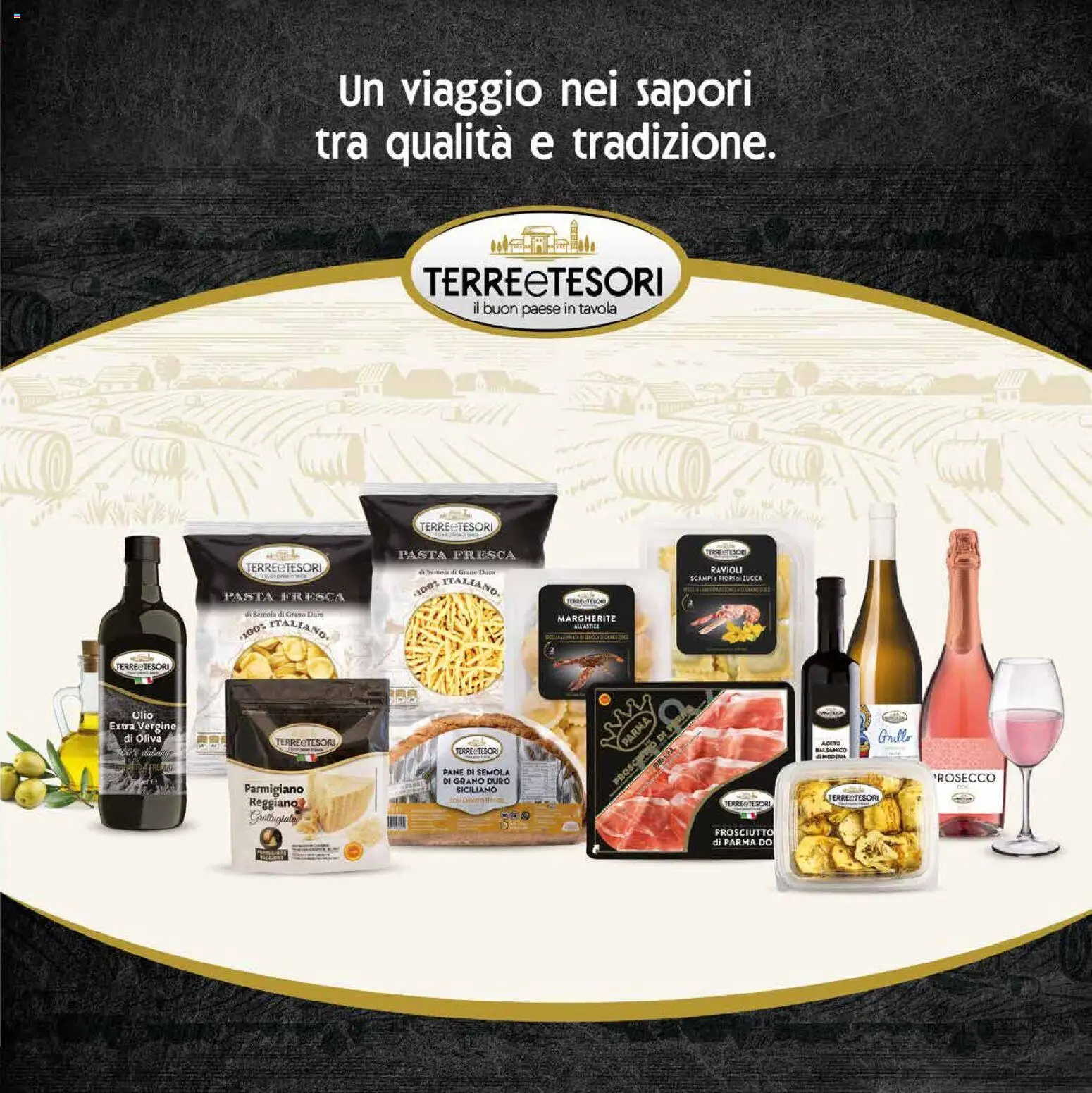 Volantino ARD Discount del 06.03.2026 | Pagina: 11 | Prodotti: Prosciutto di Parma, Olio, Pasta, Ravioli