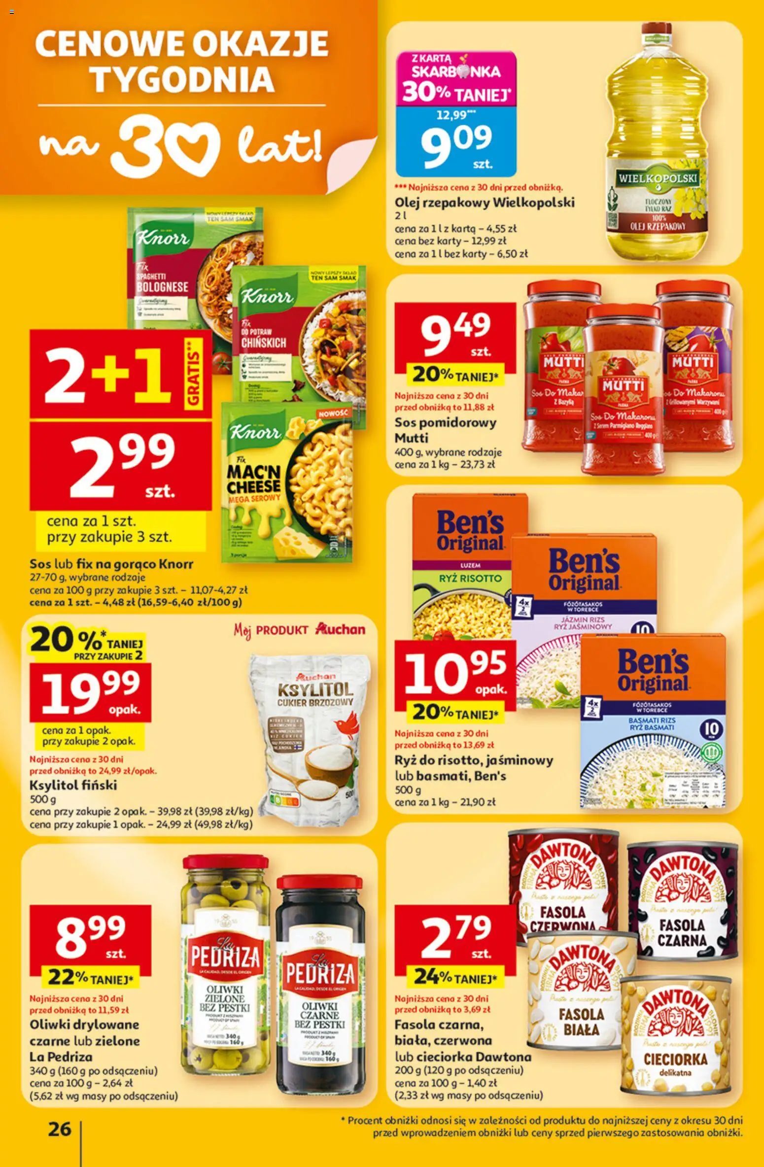 Auchan Gazetka - 30 Lat Hipermarket od 12.02.2026 | Strona: 26